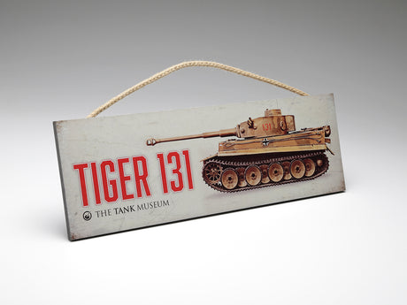 Tiger 131 Wooden Sign - The Tank Museum
