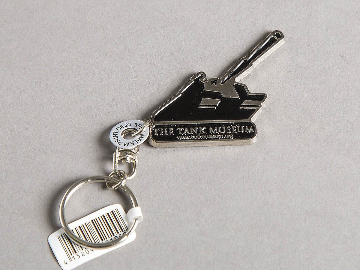 Tank Museum Enamel Keyring Keyring Haskins Giftware