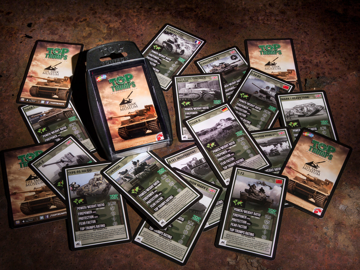 Tank Museum Top Trumps Game Winning Moves