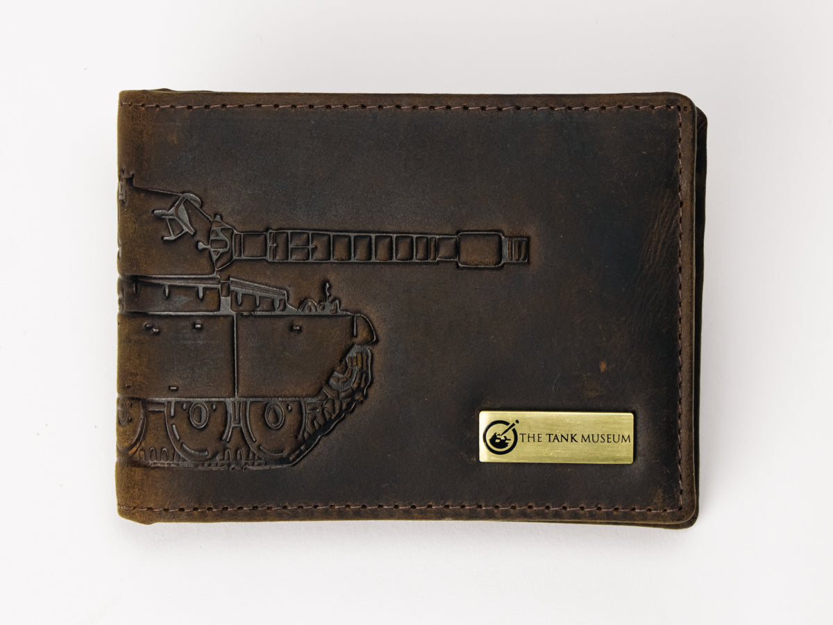 Tank Credit Card Holder Wallet Coastal Brown