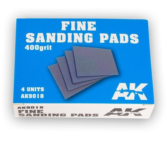 AK Fine Sanding Pads, 400 Grit