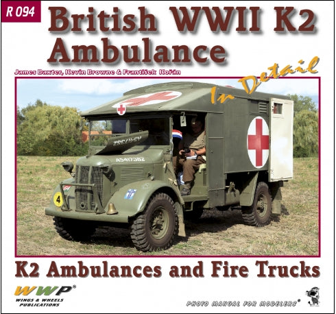 British WW2 K2 Ambulance Book Bookworld
