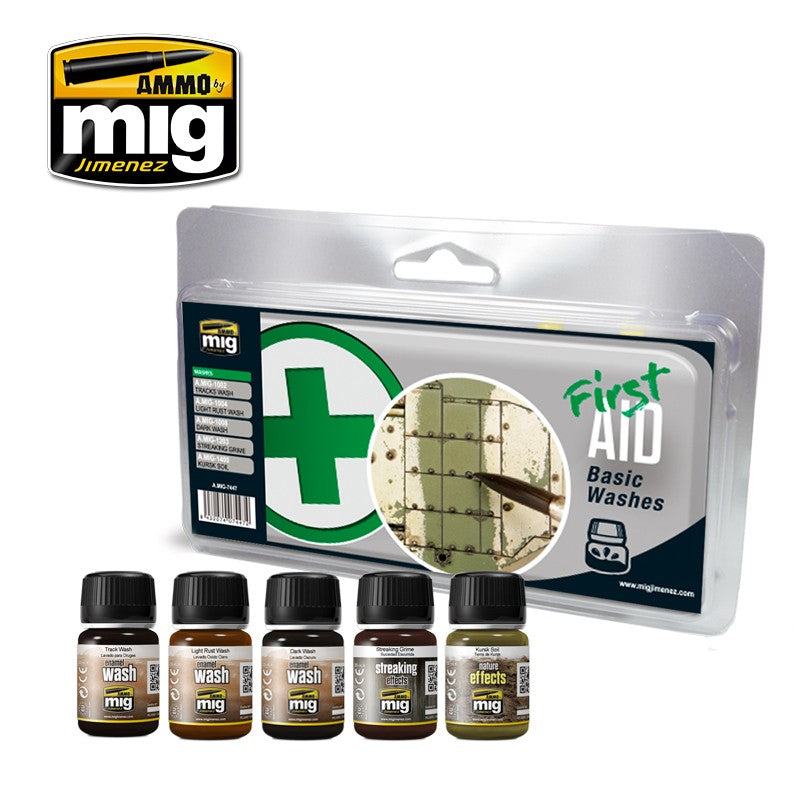 トップス ammo ammo Ammo by Mig Basic Washes (First Aid) – The Tank Museum