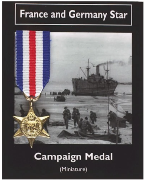 Replica Miniature France and Germany Star Medal Westair