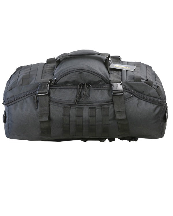 Operators Black Duffle Bag 60 Litre Bag Kombat