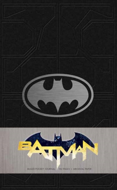 Batman Ruled Pocket Journal Stationery 66 Books