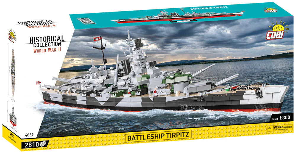 Cobi 1/300 Battleship Tirpitz Brick Model Kit Cobi