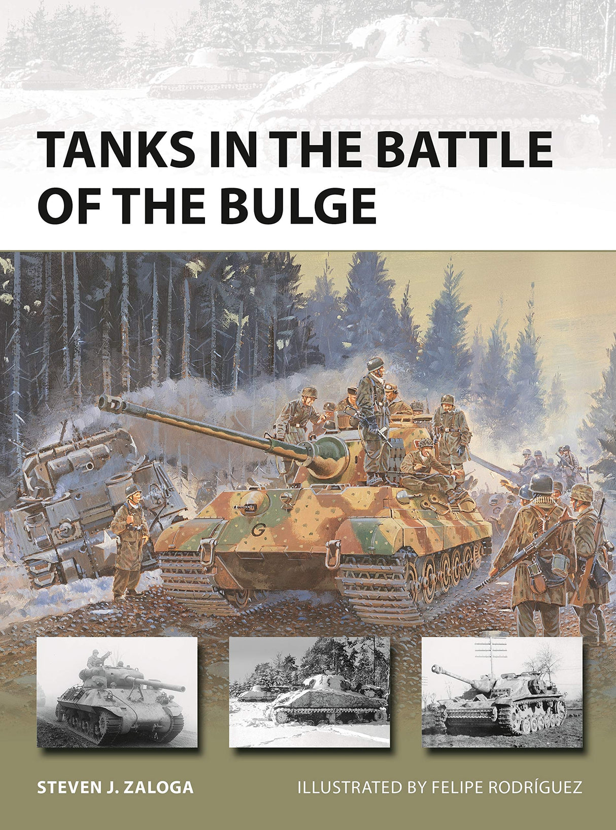 Osprey - Tanks in the Battle of the Bulge Book Hachette