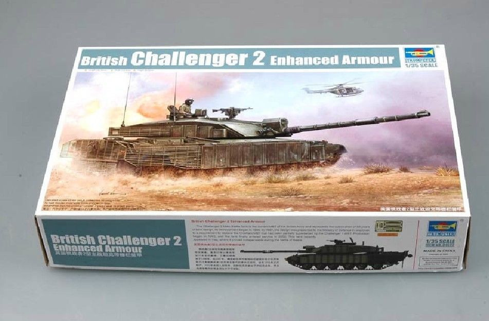 Trumpeter 1/35 Challenger 2 Enhanced Armour Scale Model Trumpeter