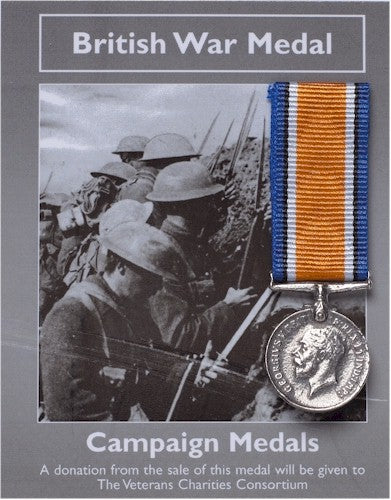 Replica British War Medal Medal Westair