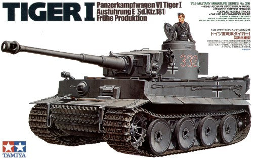 Tamiya 1/35 Tiger I Initial Production Scale Model Tamiya