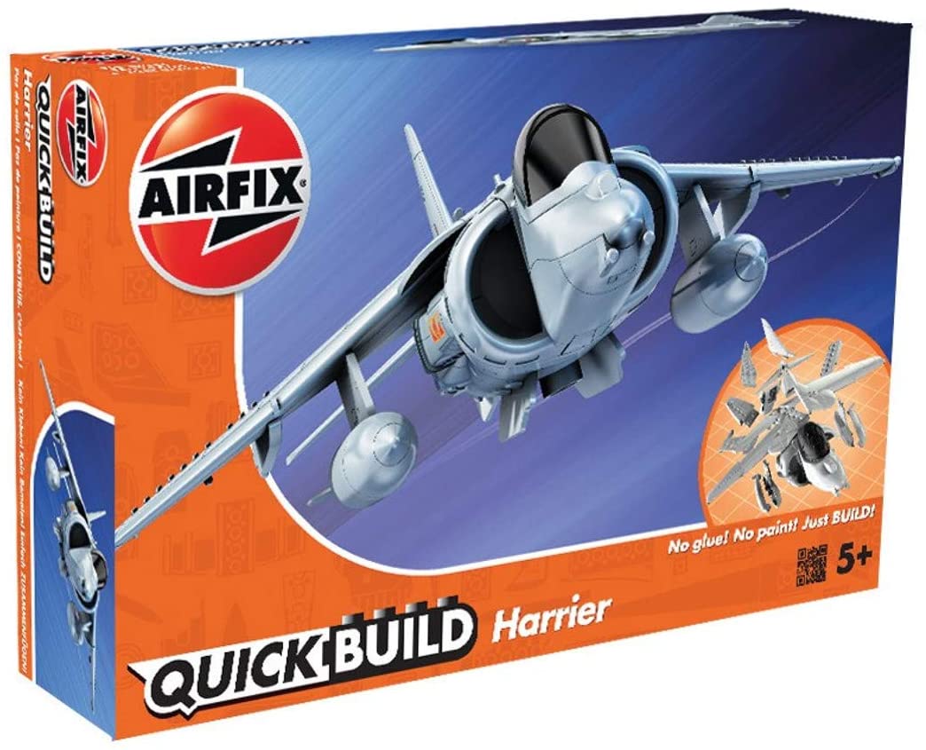 Airfix Harrier - Quickbuild Brick Model Kit Airfix