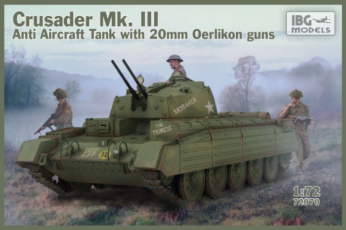 IBG 1/72 Crusader Mk.III Scale Model IBG Models