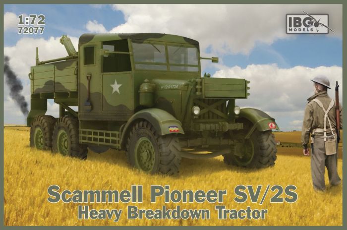 IBG 1/72 Scammell Pioneer SV/2S Scale Model IBG Models