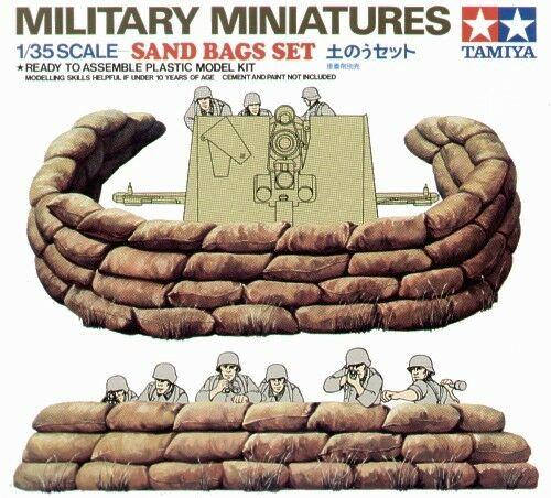 Tamiya 1/35 Sand bags set Scale Model Tamiya