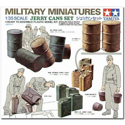 Tamiya 1/35 Jerry Cans Set Scale Model Tamiya
