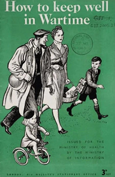 How To Keep Well In Wartime Booklet Book The Memorabilia Pack Co
