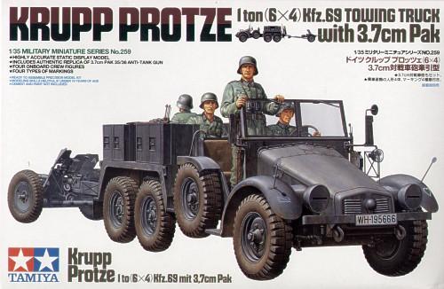 Tamiya 1/35 Krupp Protze Scale Model Tamiya Default Title