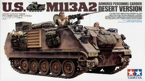 Tamiya 1/35 U.S M113A2 APC Desert Version Scale Model Tamiya