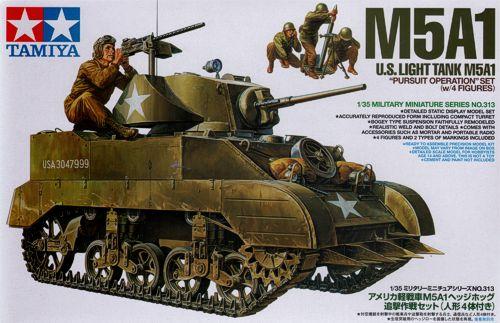 Tamiya 1/35 M5A1 Scale Model Tamiya Default Title