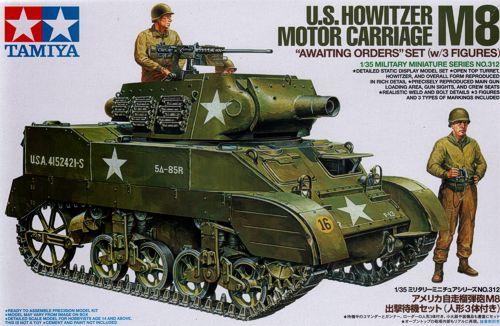 Tamiya 1/35 M8 U.S Howitzer Scale Model Tamiya Default Title