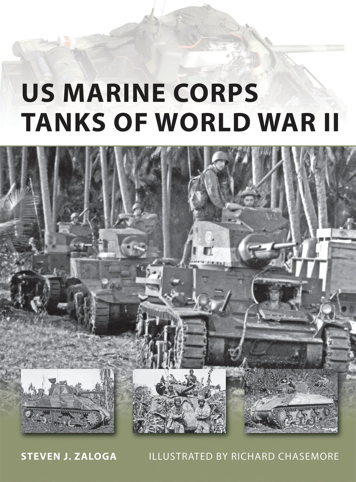 Osprey - US Marine Corps Tanks of World War II Book Hachette