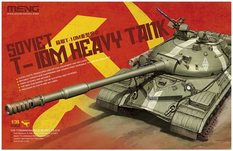 Meng 1/35 Scale Soviet T-10M Heavy Tank Scale Model Meng