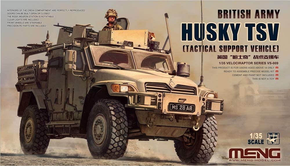 Meng 1/35 British Army Husky TSV Scale Model Meng