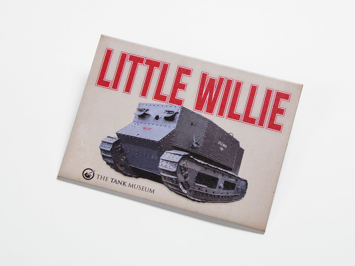 Little Willie Metal Fridge Magnet Fridge Magnet The Original Metal Sign Co