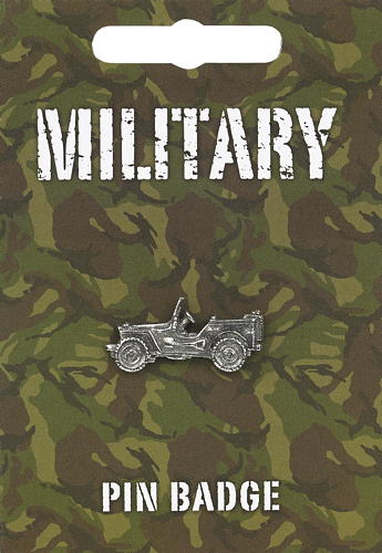 Military Jeep Pewter Pin Pin Badge Westair