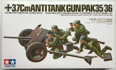 Tamiya 1/35 Anti-Tank Gun Pak35/36* Scale Model Tamiya Default Title