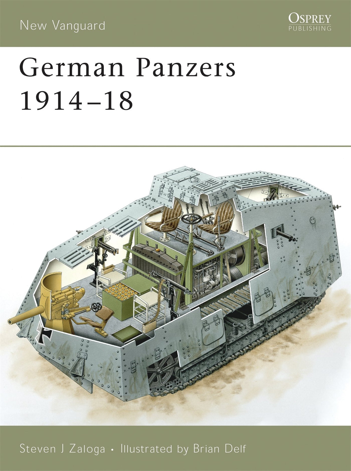 Osprey - German Panzers 1914-18 Book Hachette