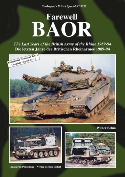 Tankograd 9032 Farewell BAOR Book Tankograd