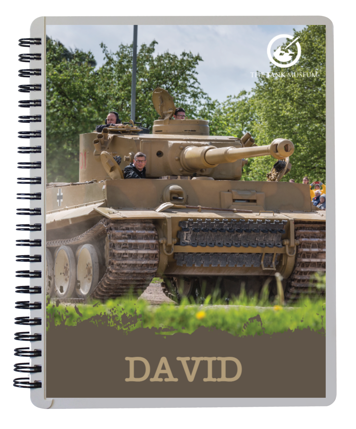 Tiger Day Notebook Stationery My Moments