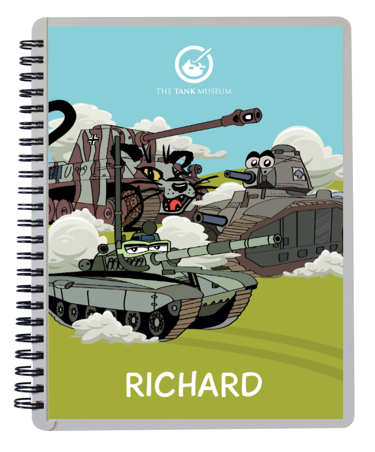 Character Tank Notebook Stationery My Moments