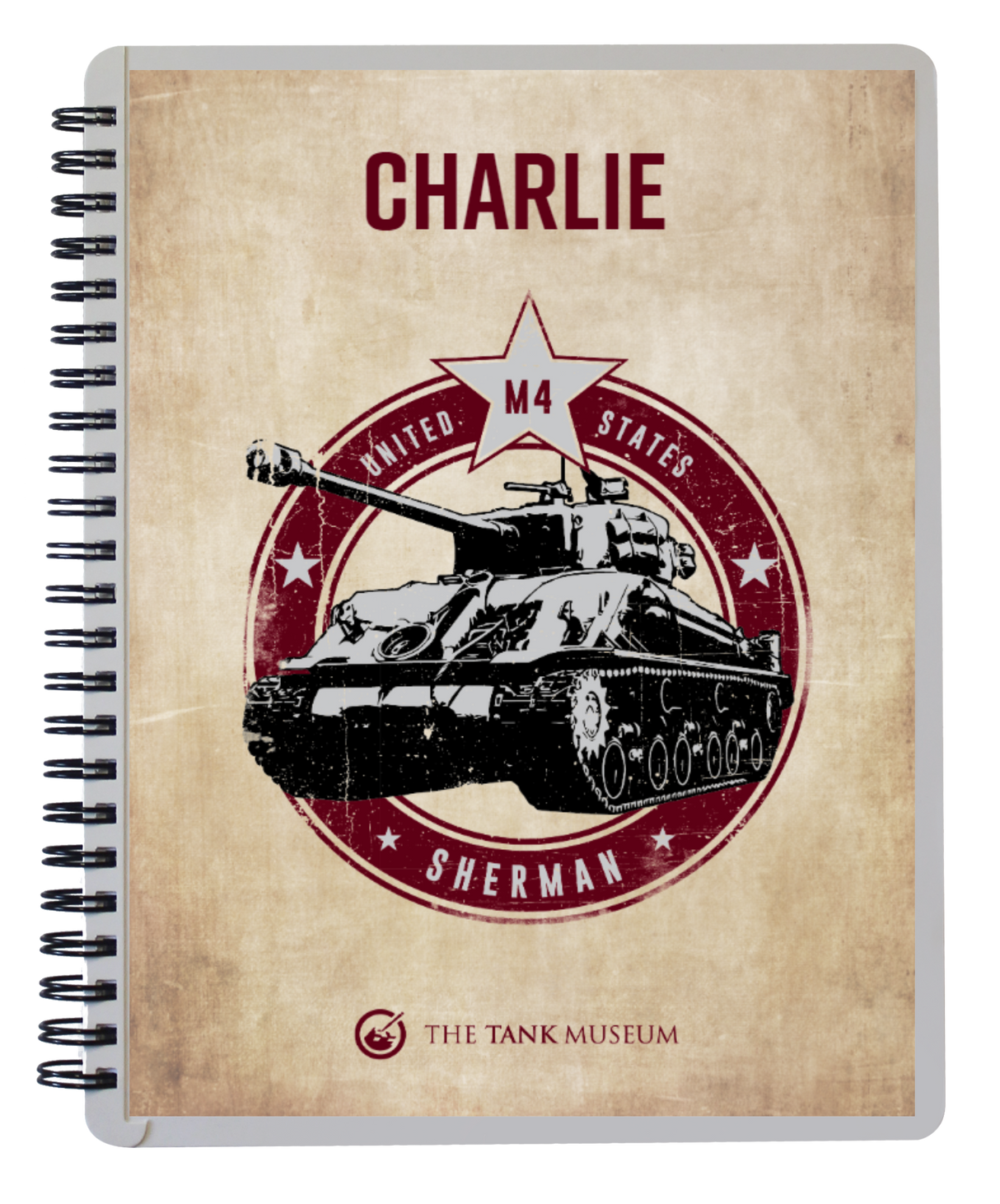 Sherman M4 Notebook Stationery My Moments