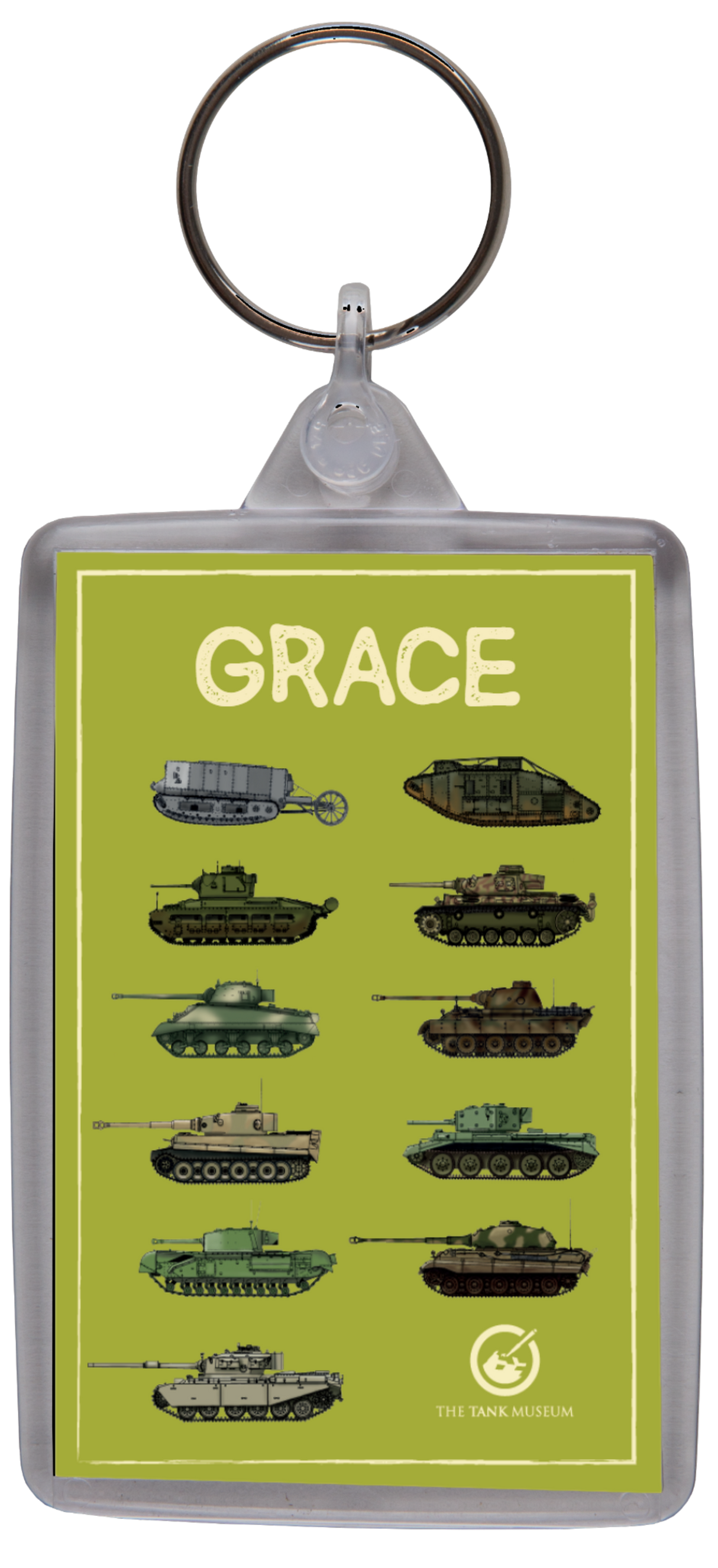 Tanks Keyring Keyring My Moments