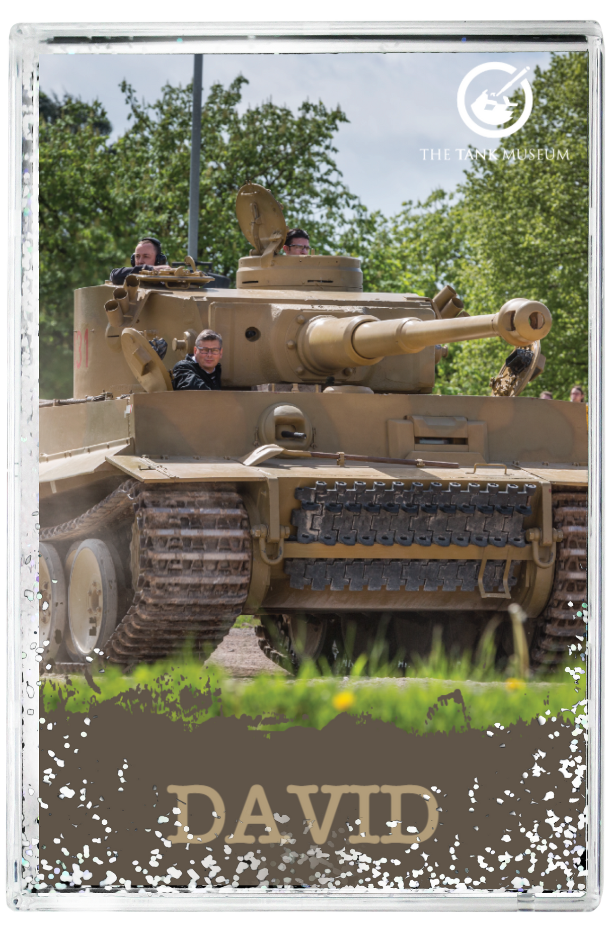 Tiger Day Glitter Block Glitter Box My Moments