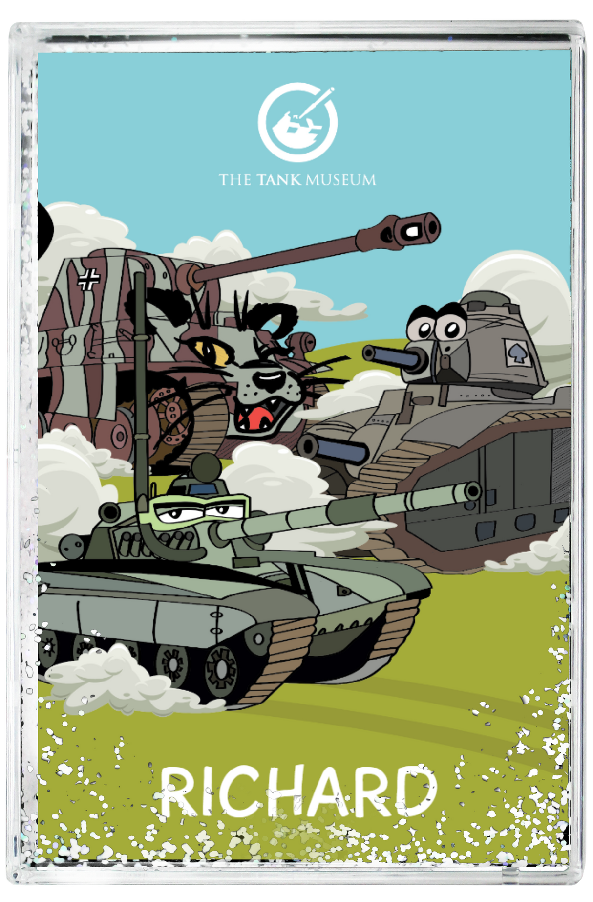 Character Tank Glitter Block Glitter Box My Moments