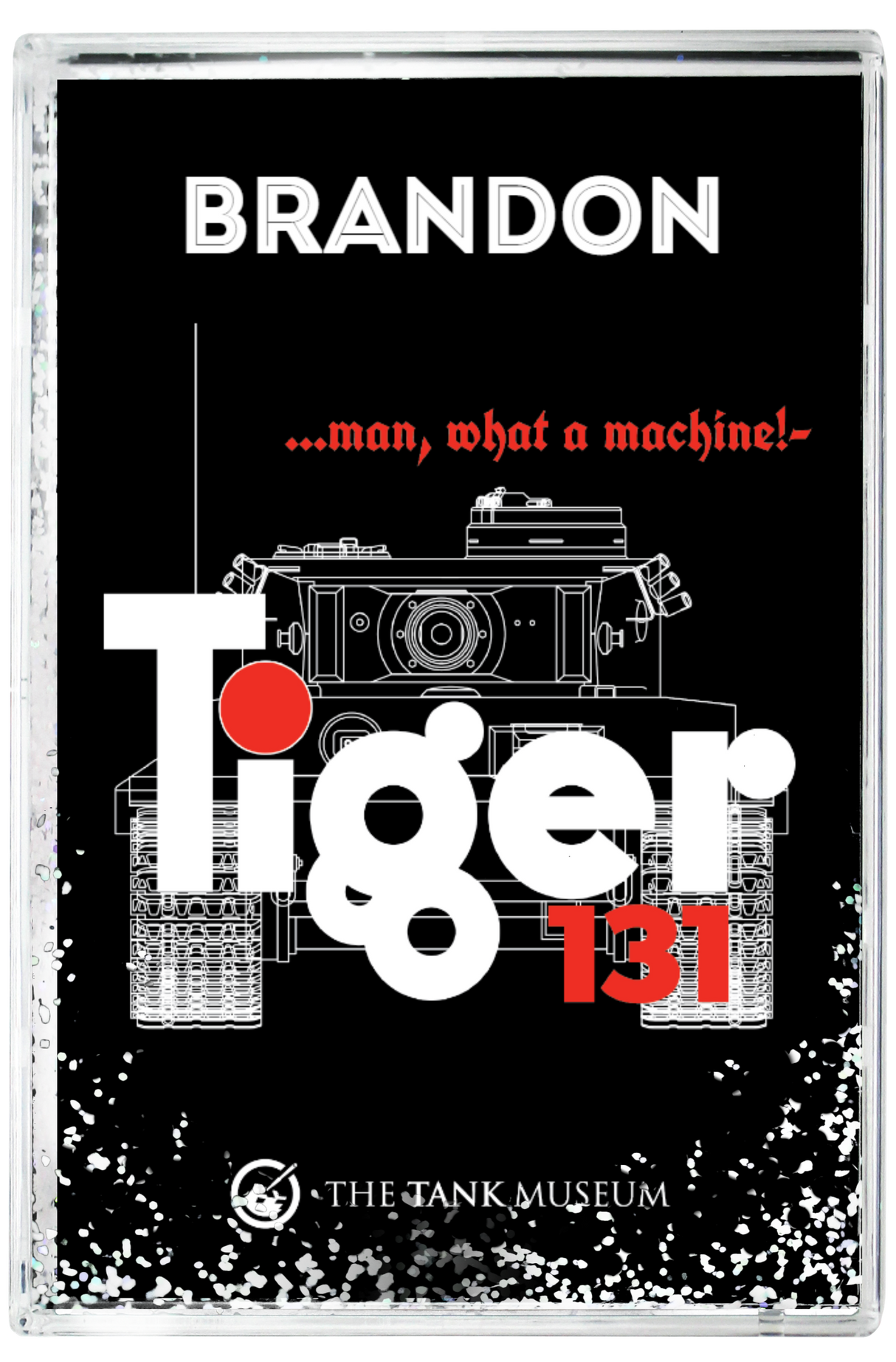 Tiger 131 Glitter Block Glitter Box My Moments