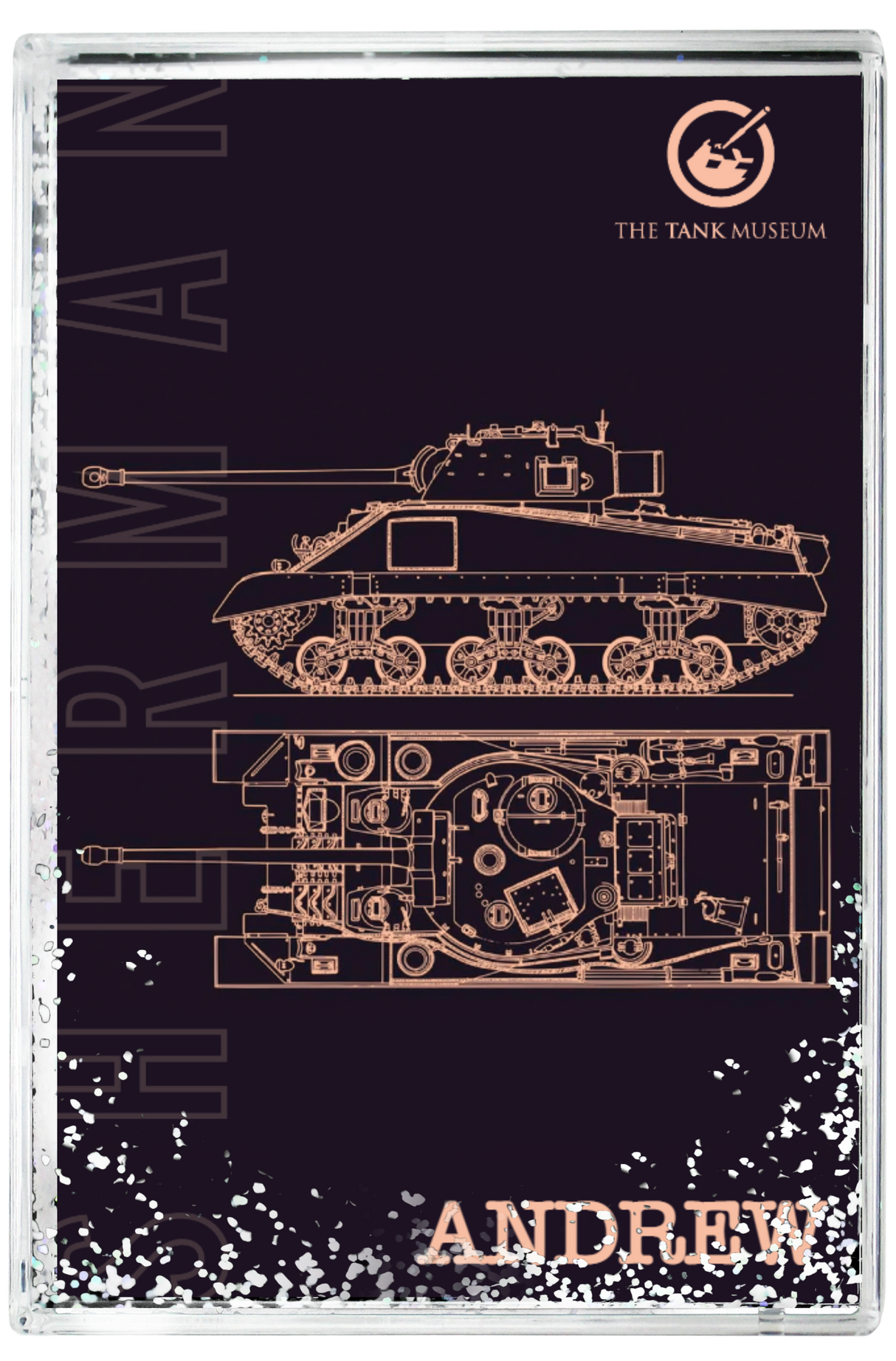 Sherman Glitter Block Glitter Box My Moments