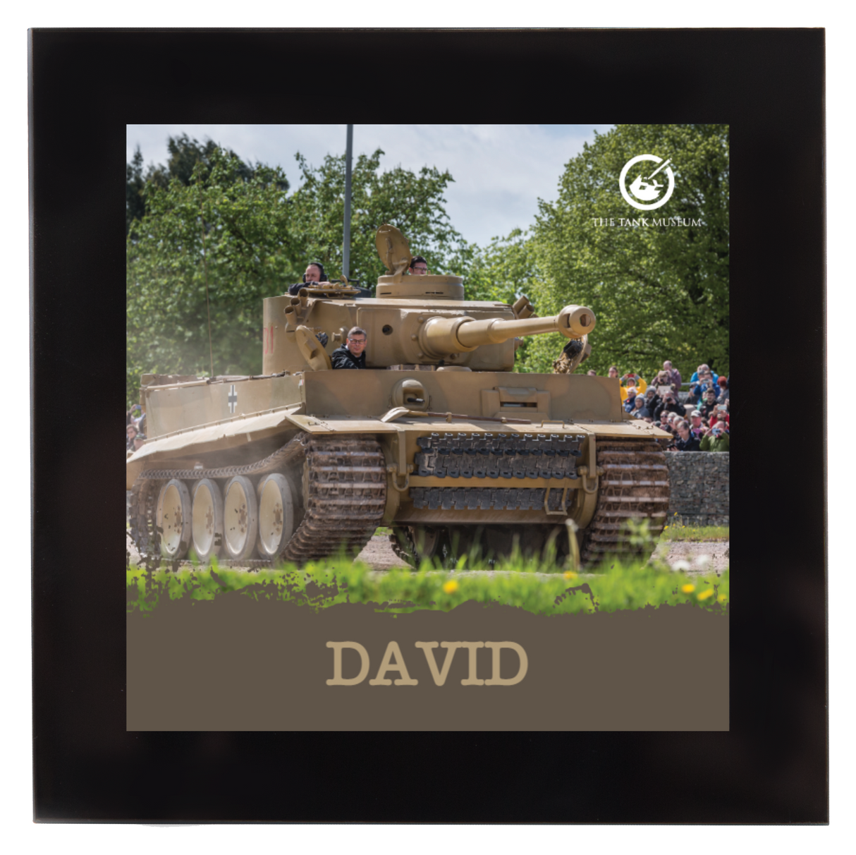 Tiger Day Square Coaster Coaster My Moments