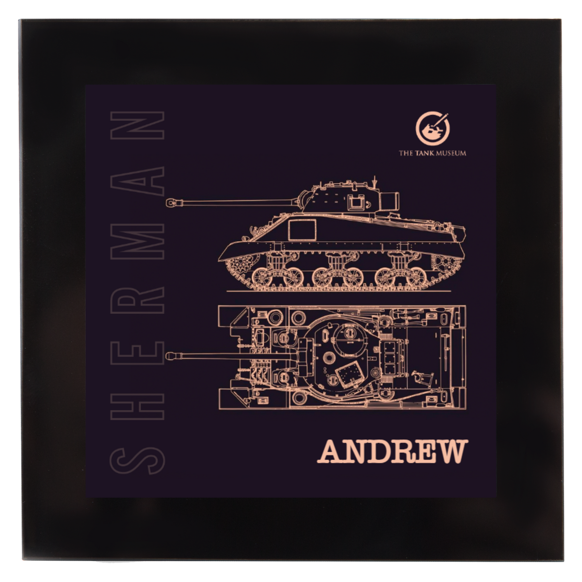 Sherman Square Coaster The Tank Museum