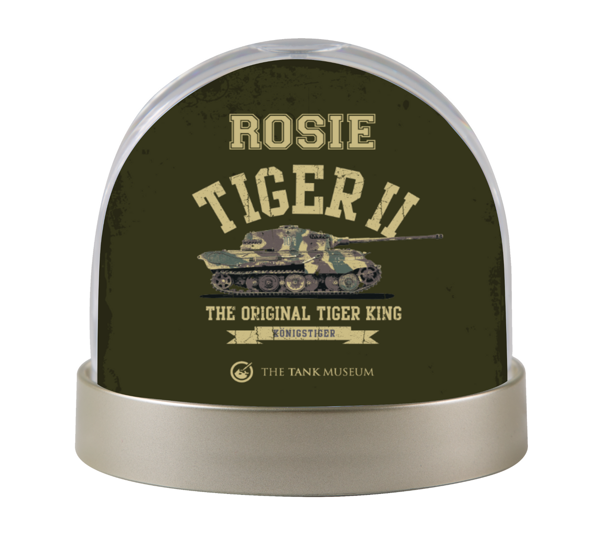 Tiger II Snow Globe Snow Globe My Moments