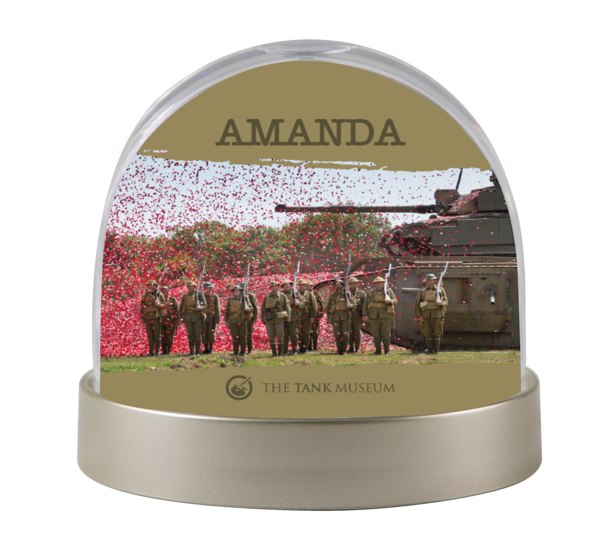 Poppy Snow Globe Snow Globe My Moments