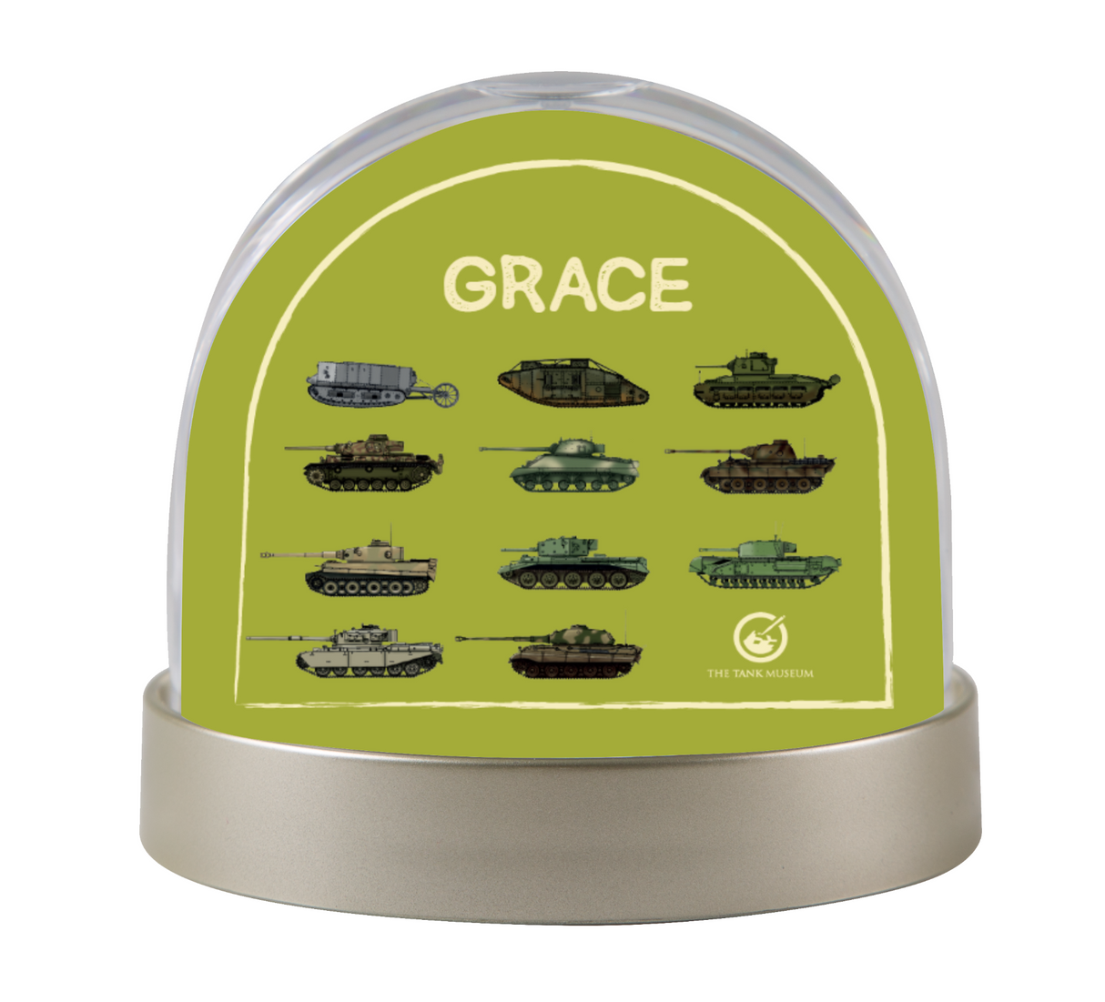 Tanks Snow Globe Snow Globe My Moments