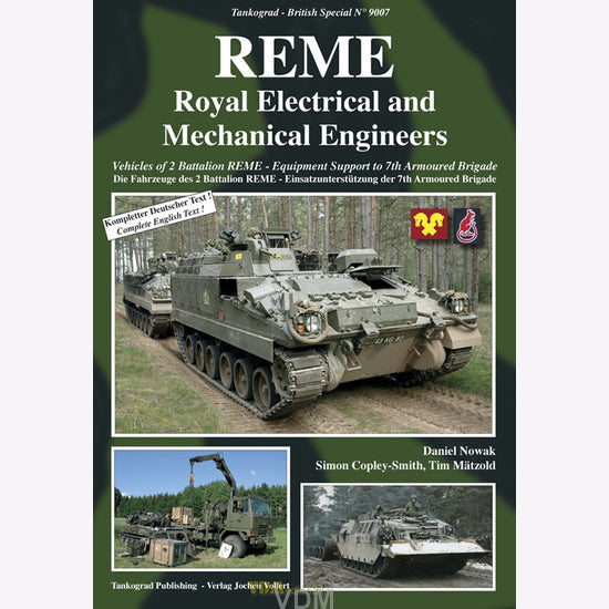 Tankograd No. 9007 - REME Book Tankograd