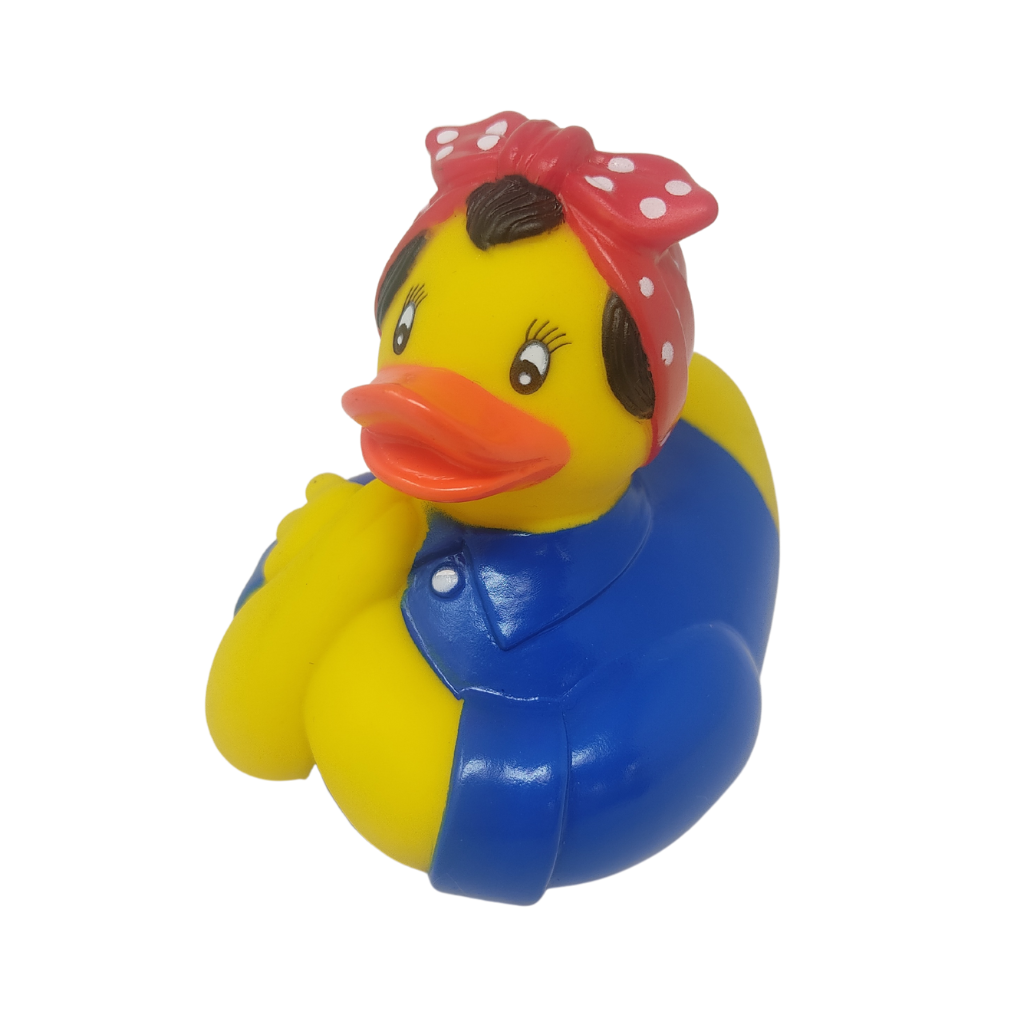 Rosie the Riveter Rubber Duck Homeware Yarto