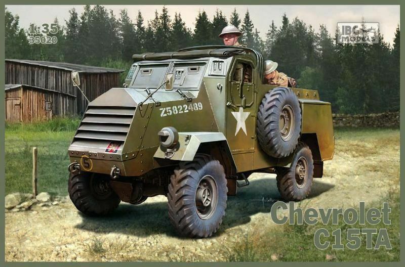 IBG 1/35 Chevrolet C15TA armoured truck Scale Model IBG Models