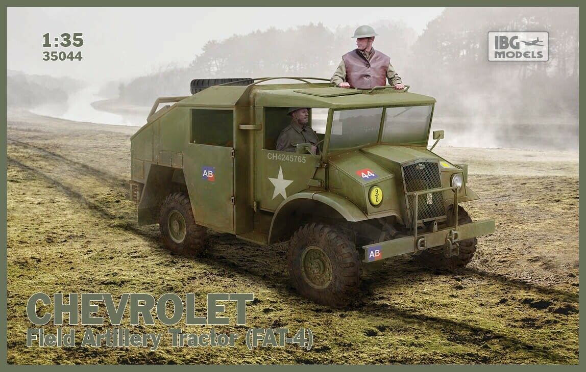 IBG 1/35 Chevrolet Field artillery tractor, FAT-4 Scale Model IBG Models